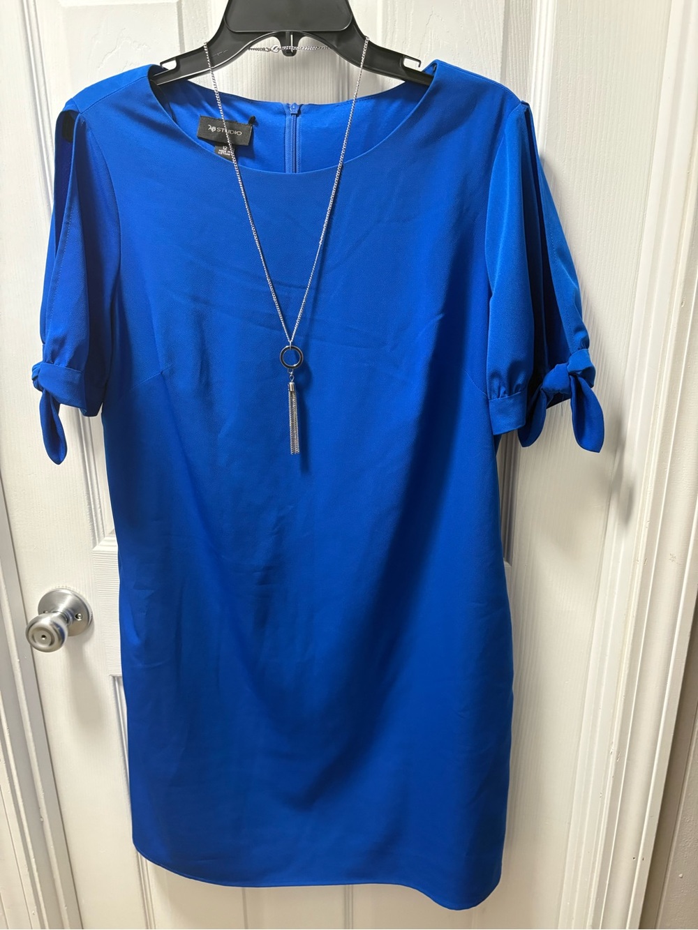 AB Studio Royal Blue Shift Dress